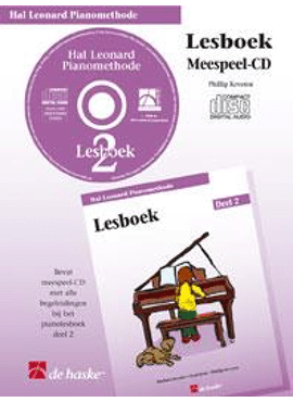 Hal Leonard Pianomethode Lesboek 2 (CD)